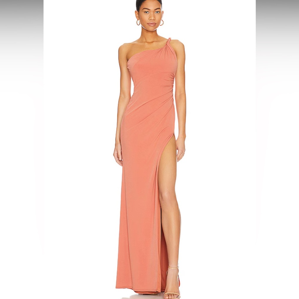 Katie May x REVOLVE Lea Gown in Rust